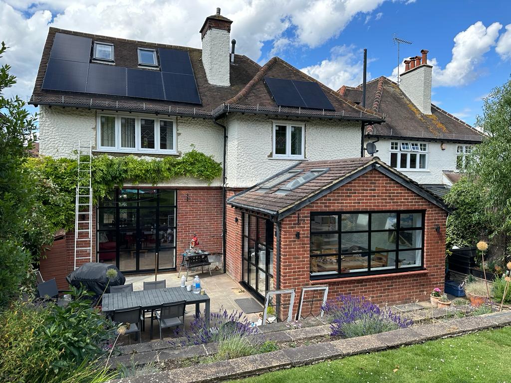 Aluminium windows kitchen from milford window comapny